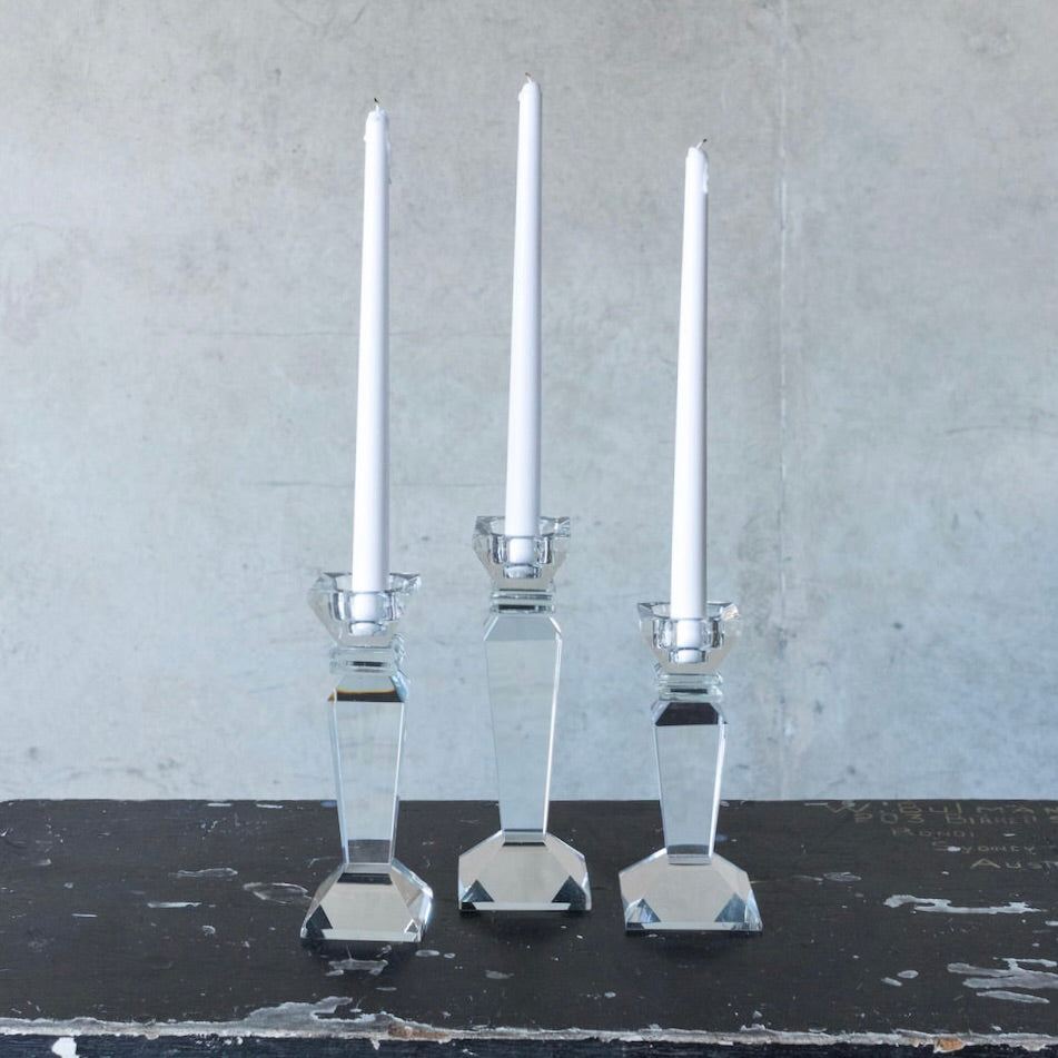 Crystal Candlestick Tall