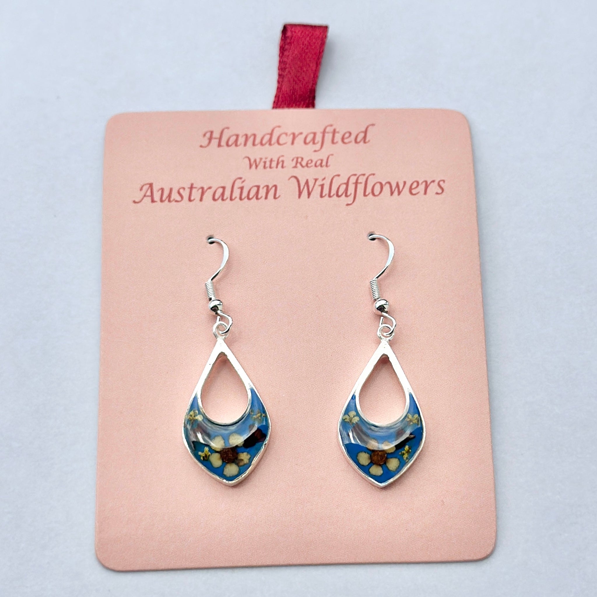 Wildflower Earrings Blue Classic