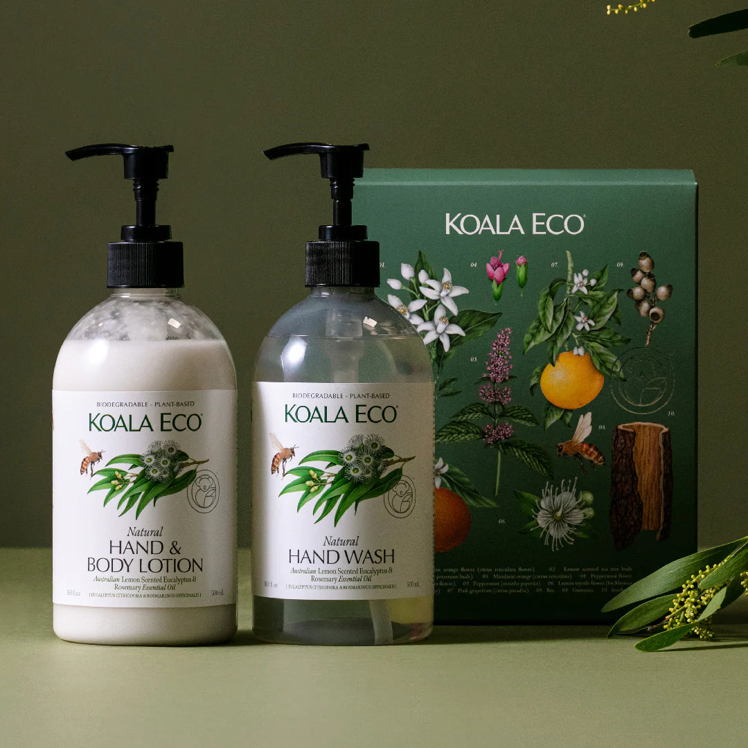 Koala Eco Gift Box – Natural Hand Wash and Body Lotion
