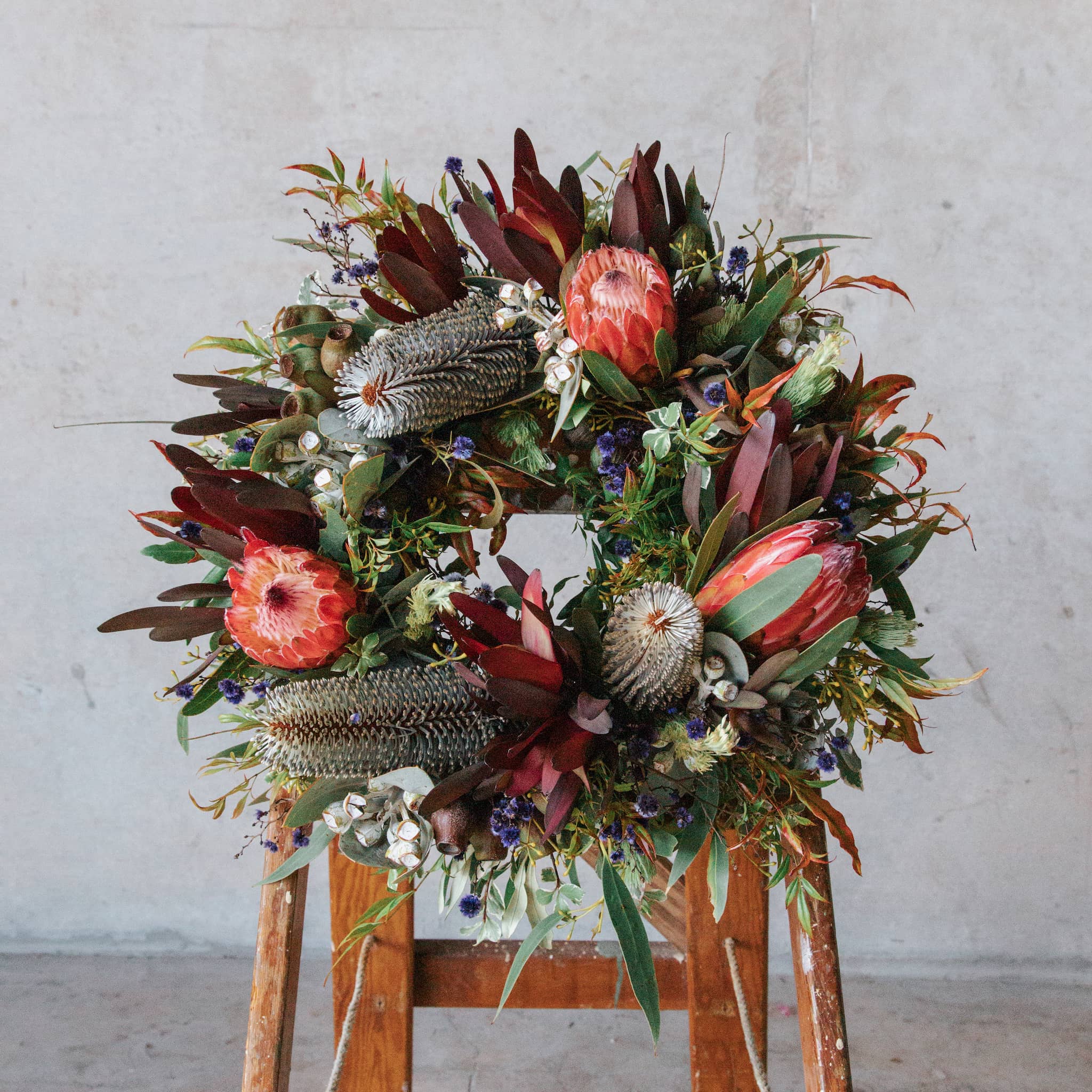 Native Flower Wreath - Beija Flor Darwin