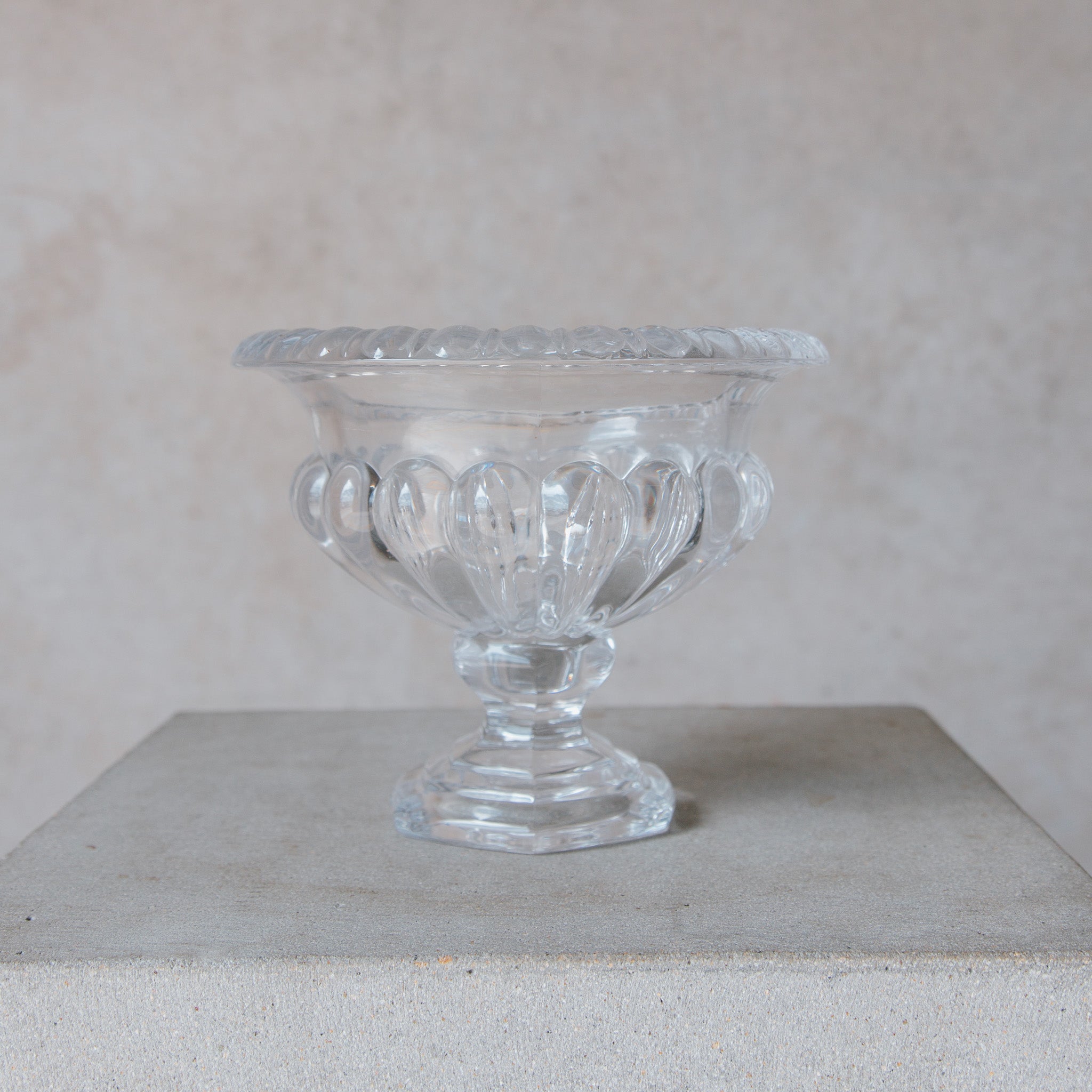 Beija Flor - Darwin wedding & event hire - Crystal Pedestal Bowl
