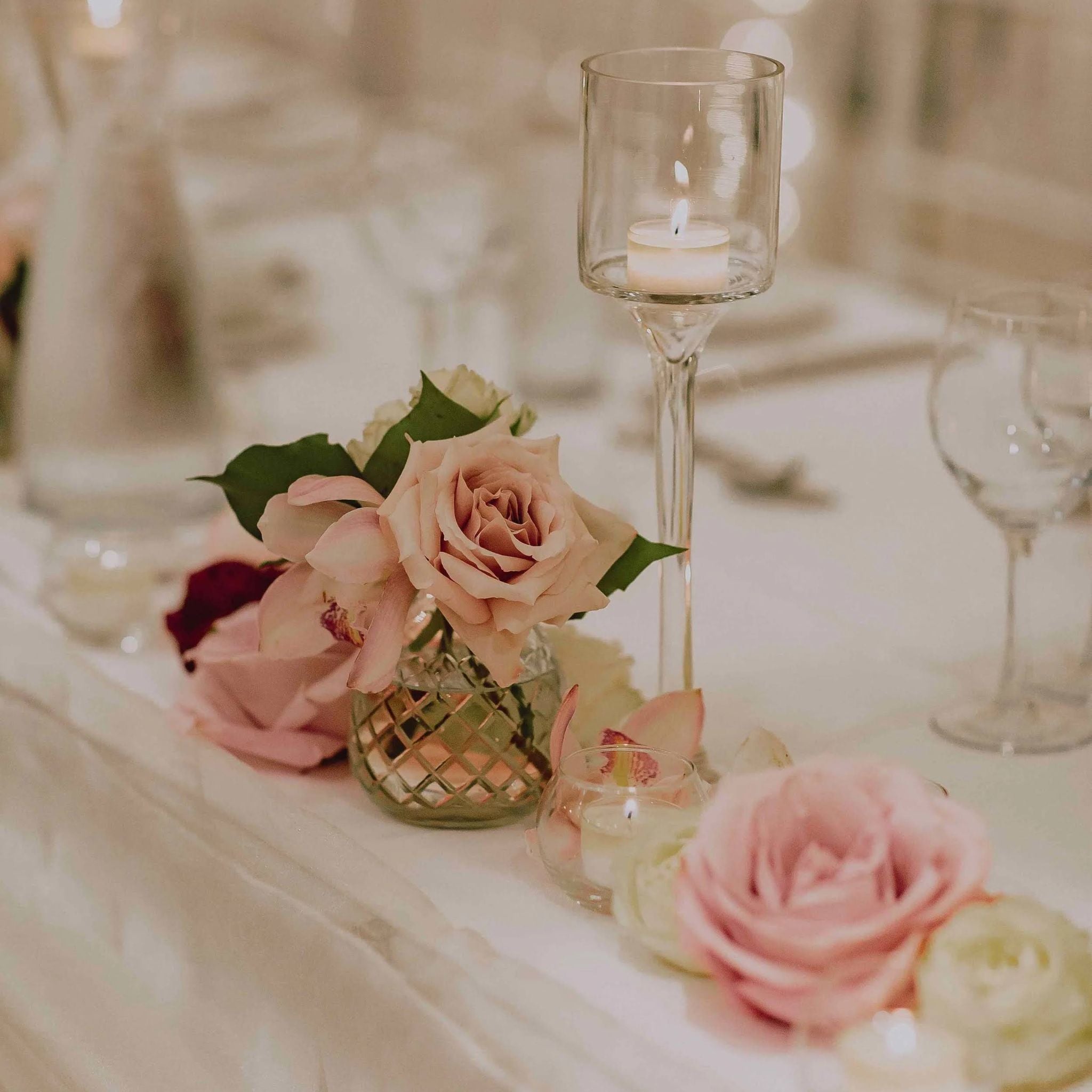Beija Flor - Darwin wedding & event hire - London Bud Vase in Pink and White Florals