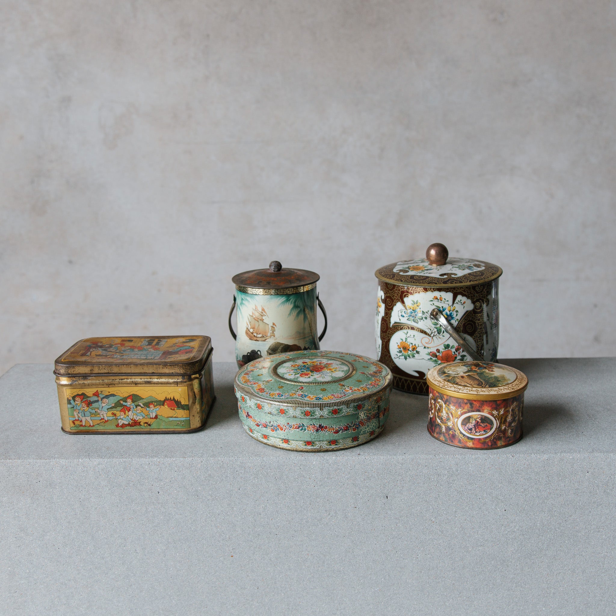 Beija Flor - Darwin wedding & event hire - Vintage Tins Collection Two