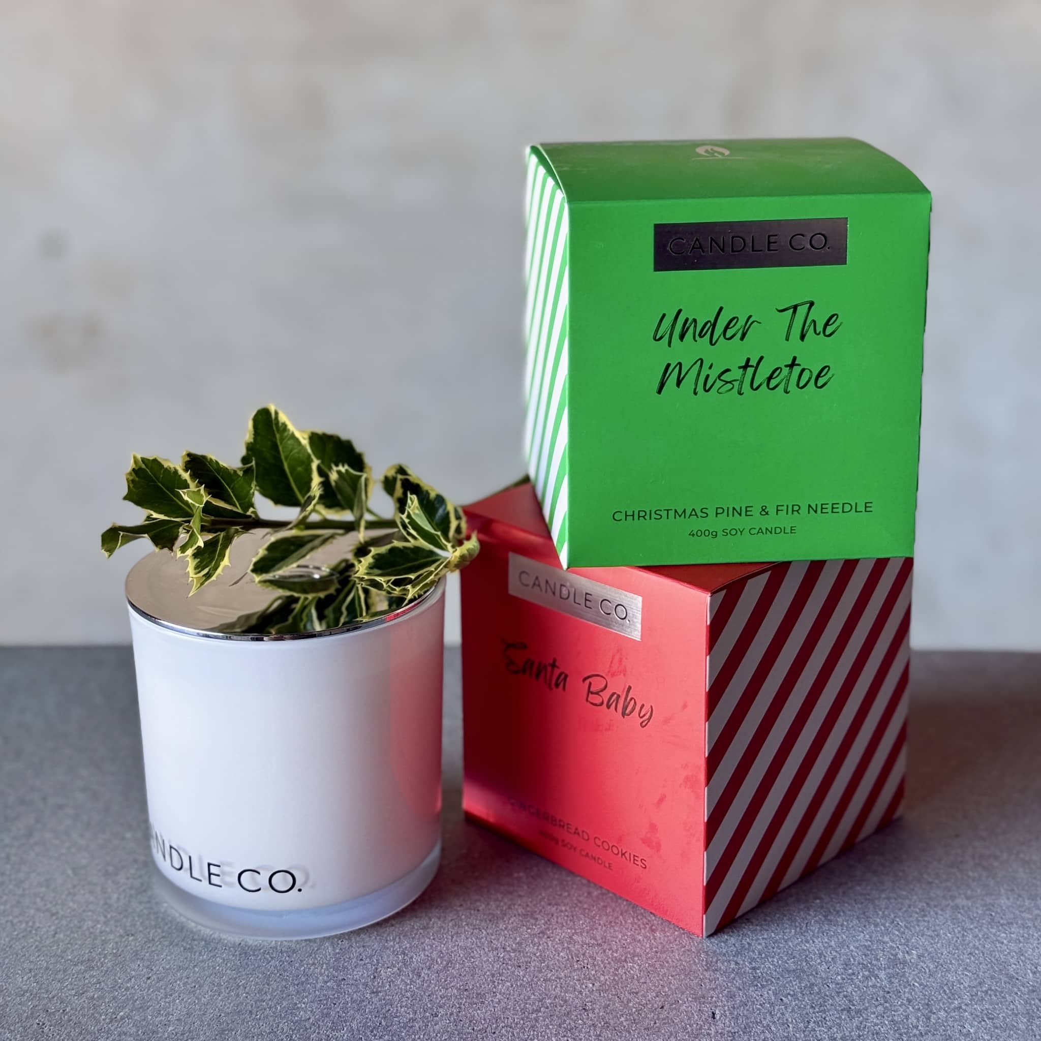 Candle Under the Mistletoe