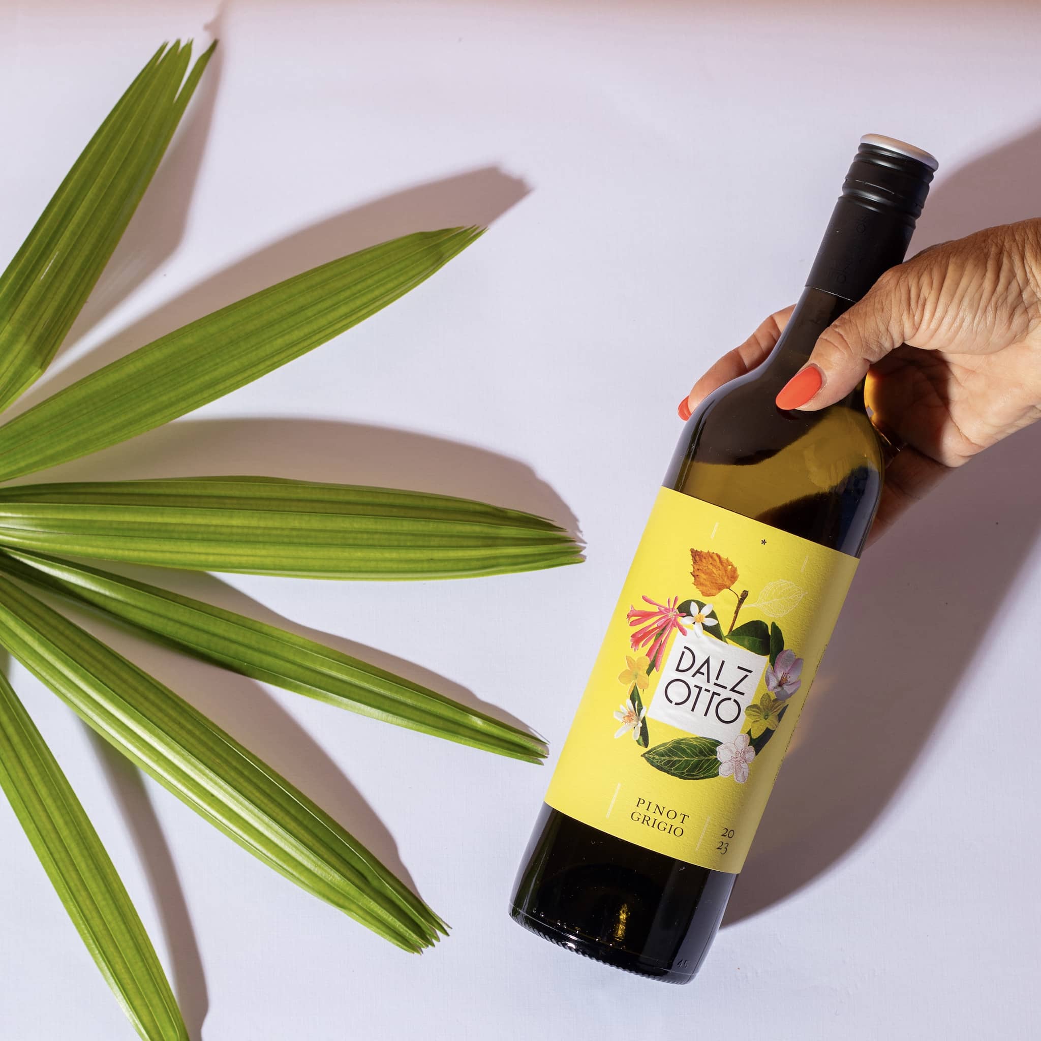 dalz otto pinot grigio bottle of wine