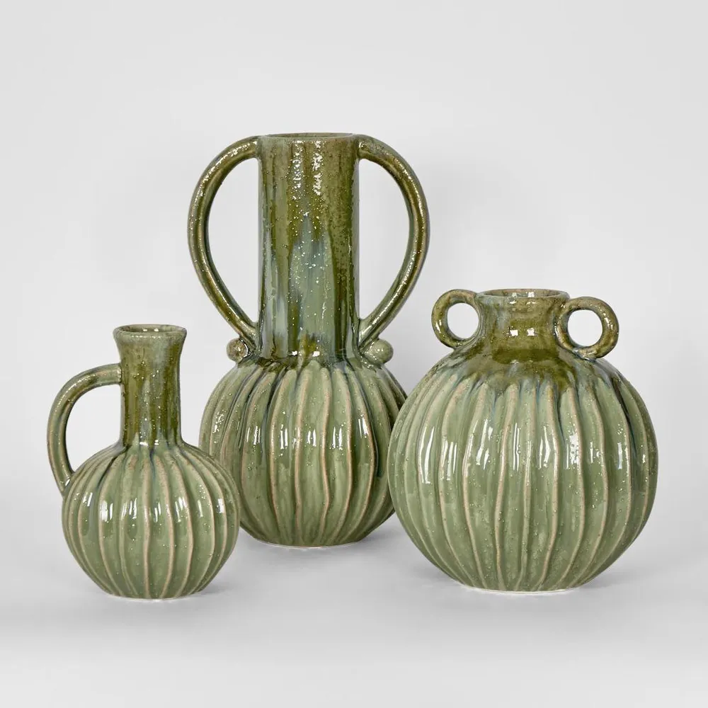 Florabelle Lexi Urn Green Small Medium and Large