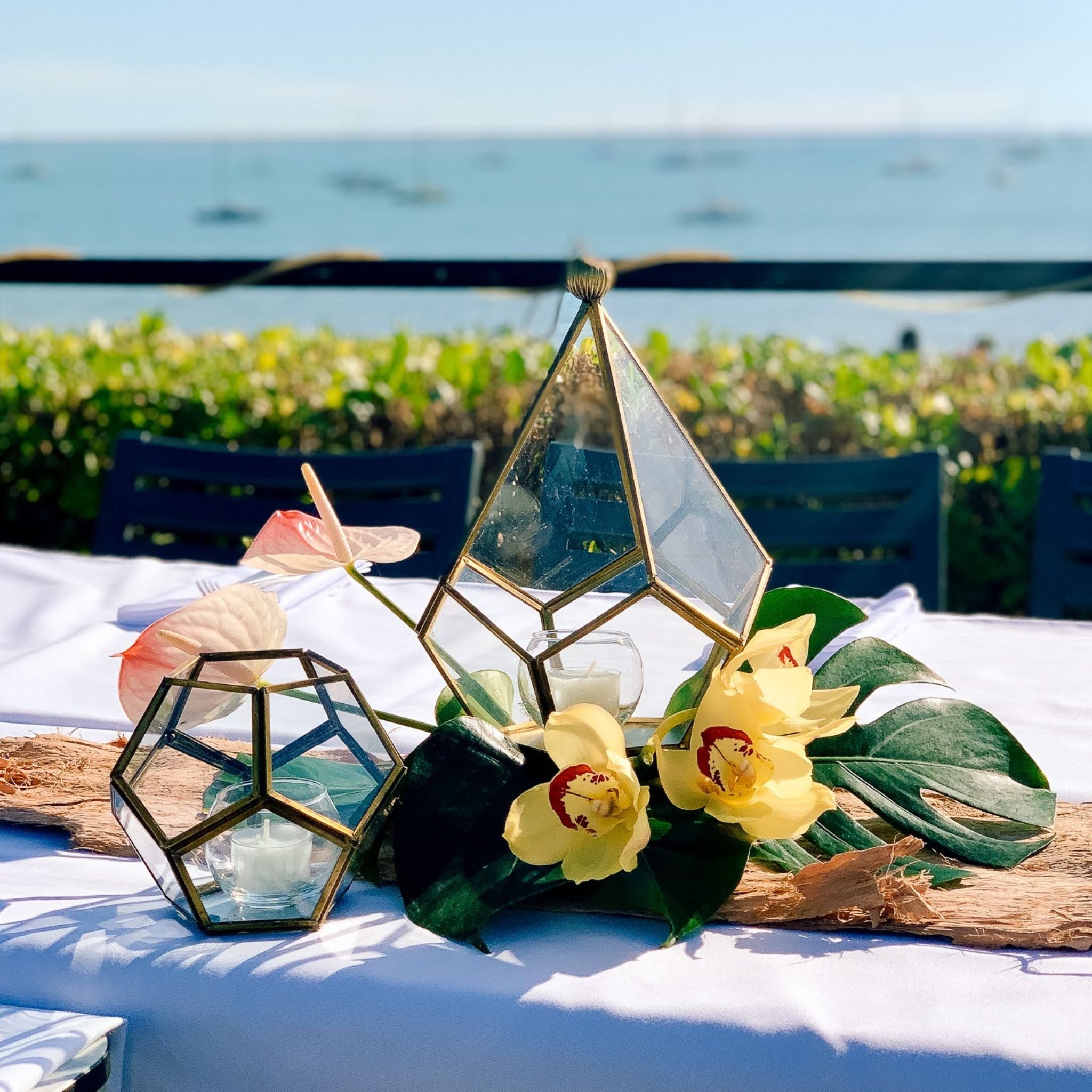 Geo Lantern - Wedding & Event Hire - Beija Flor Tablecentrepiece