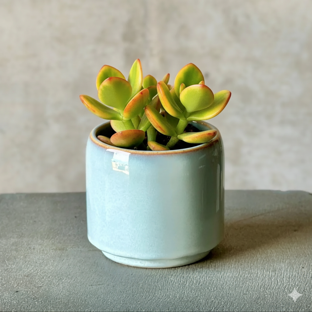 Sky Pot Plant + Candle