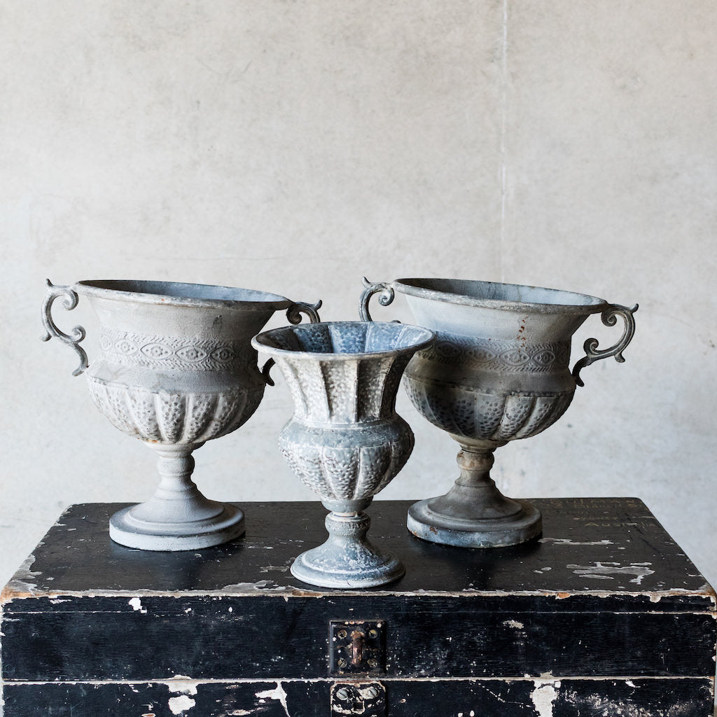 Tin Urn with Handles