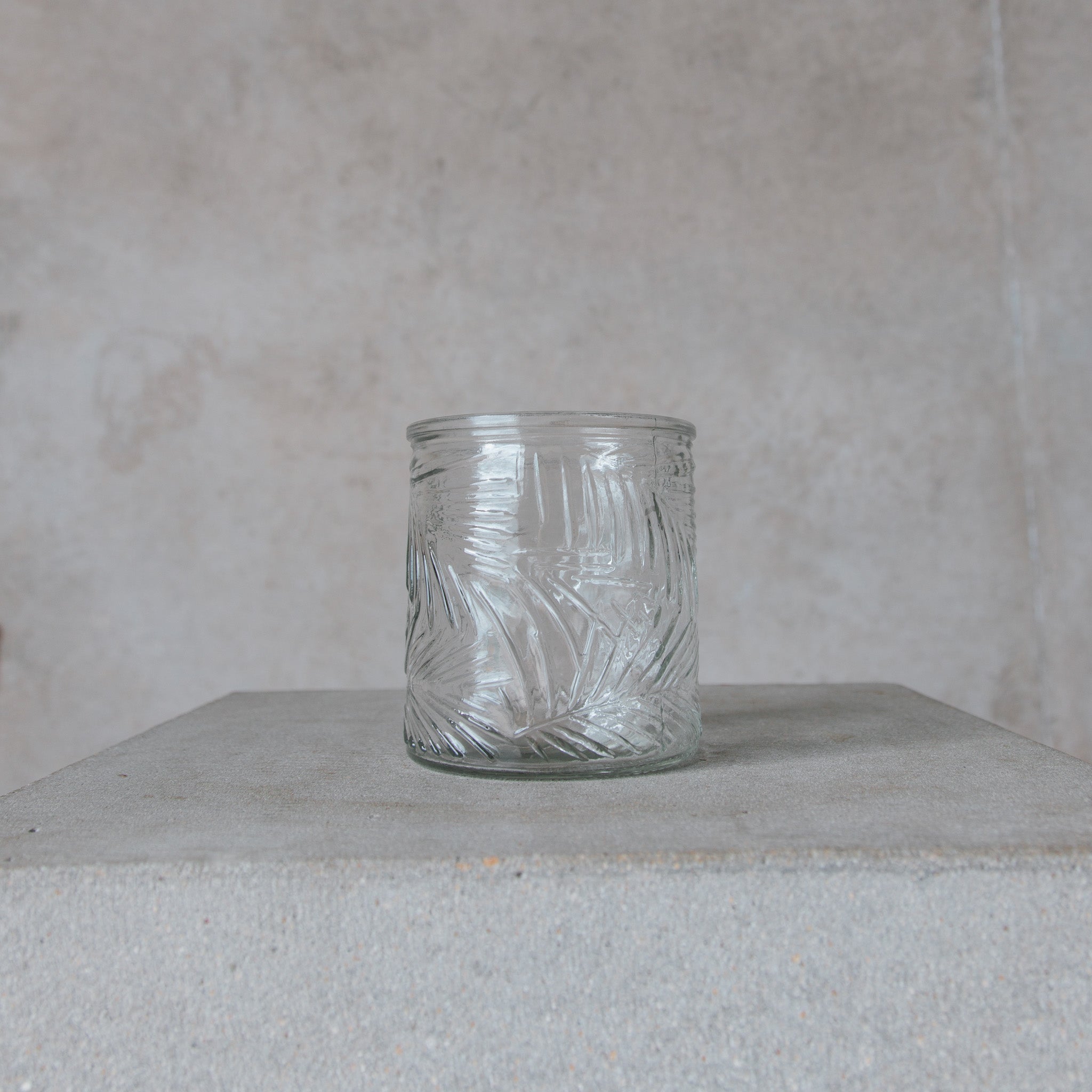 Leaf Pattern Jar - Wedding & Event Hire - Beija Flor Darwin