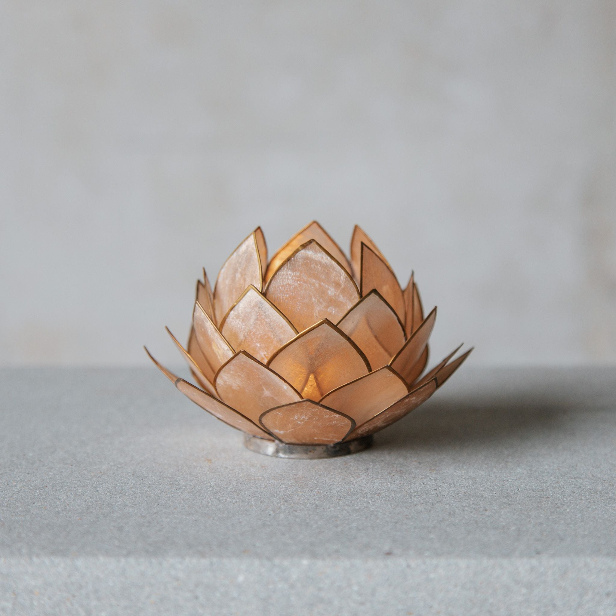 Lotus Candle Votive - Wedding & Event Hire - Beija Flor Darwin