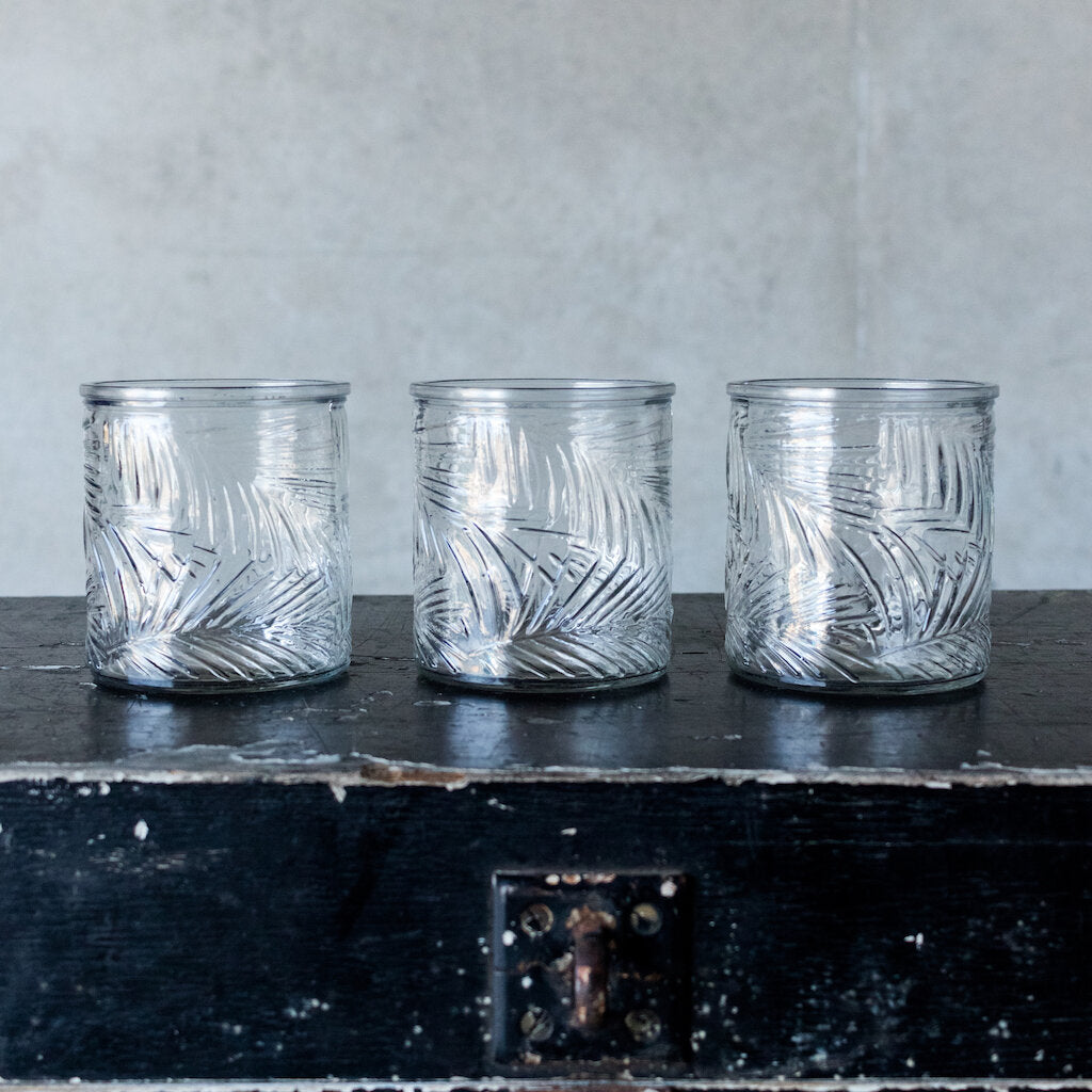 Palm Leaf Jar