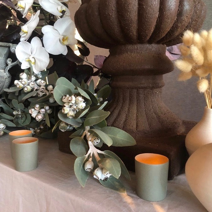 Rust Patina Urn