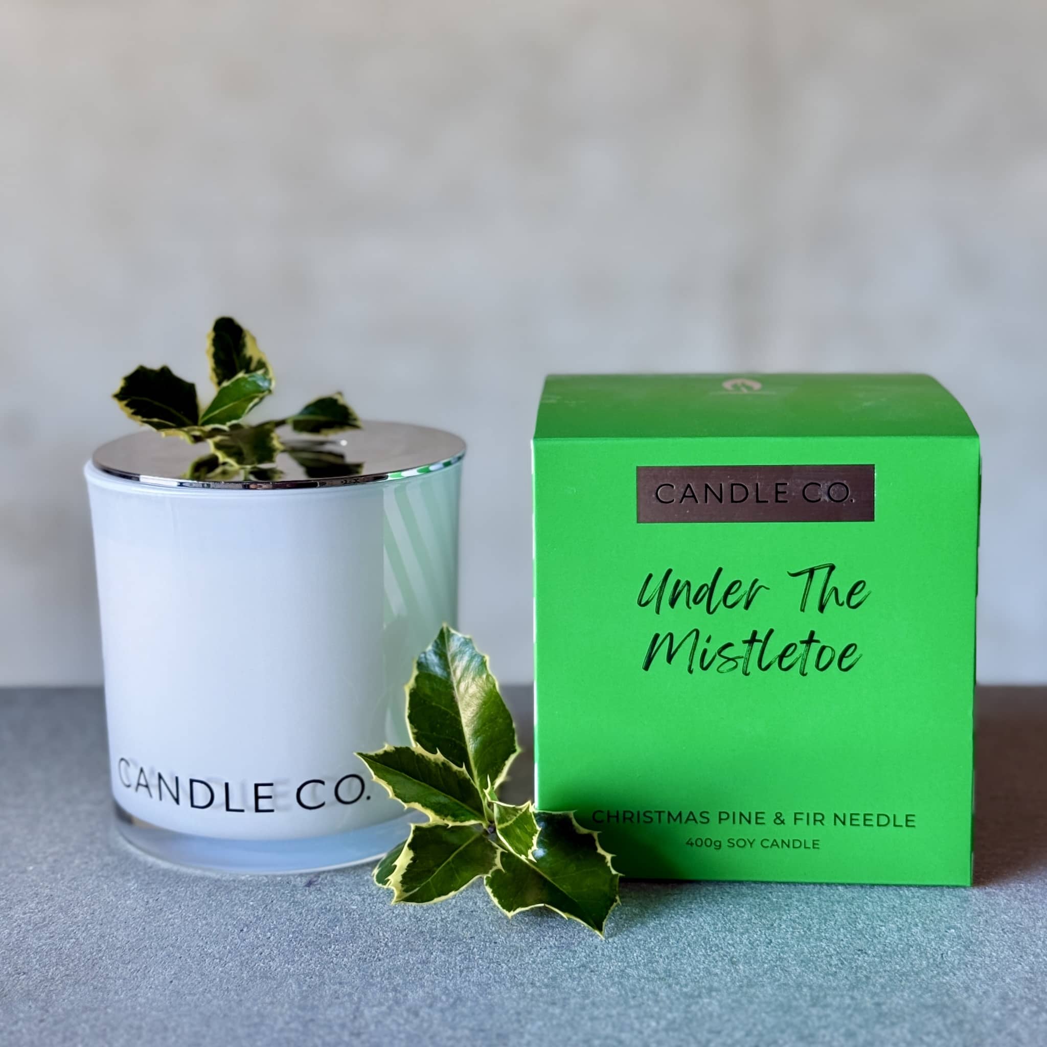 Candle Under the Mistletoe