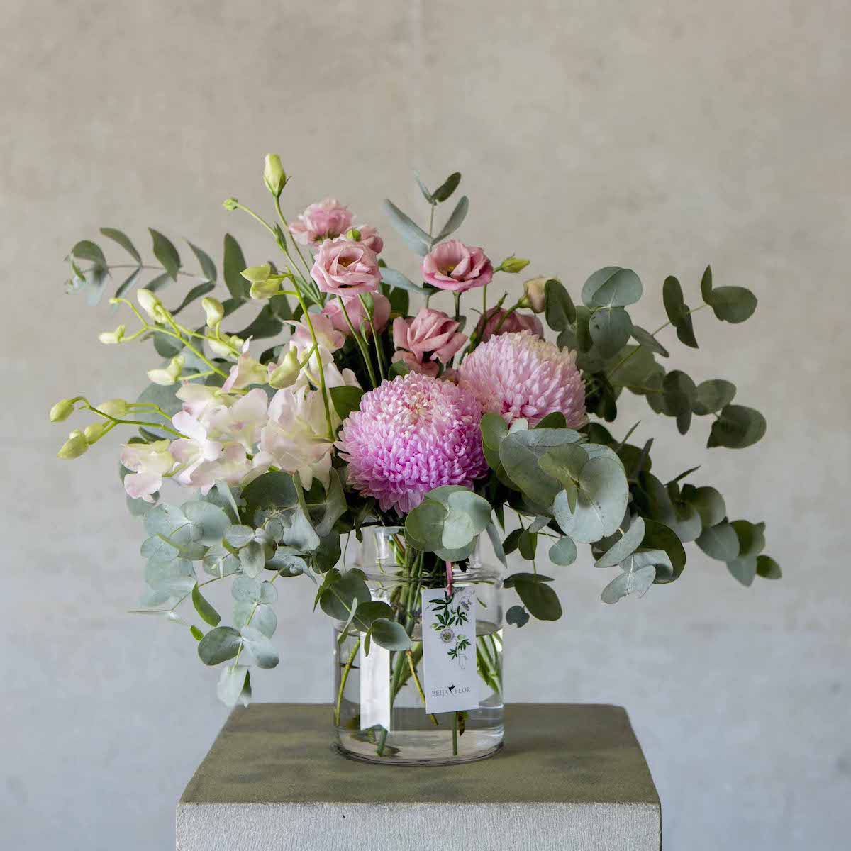 Beija Flor Darwin Sunset Collection Florence Vase Arrangement