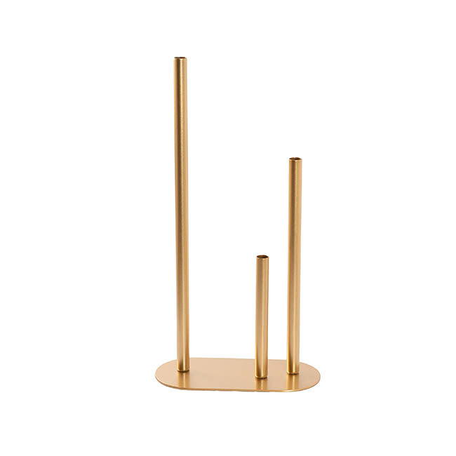 Metal Tube Vase - Triple
