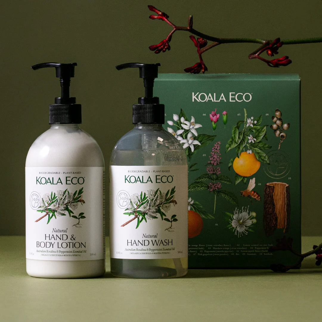 Koala Eco Hand Care Gift Box Rosalina and Peppermint