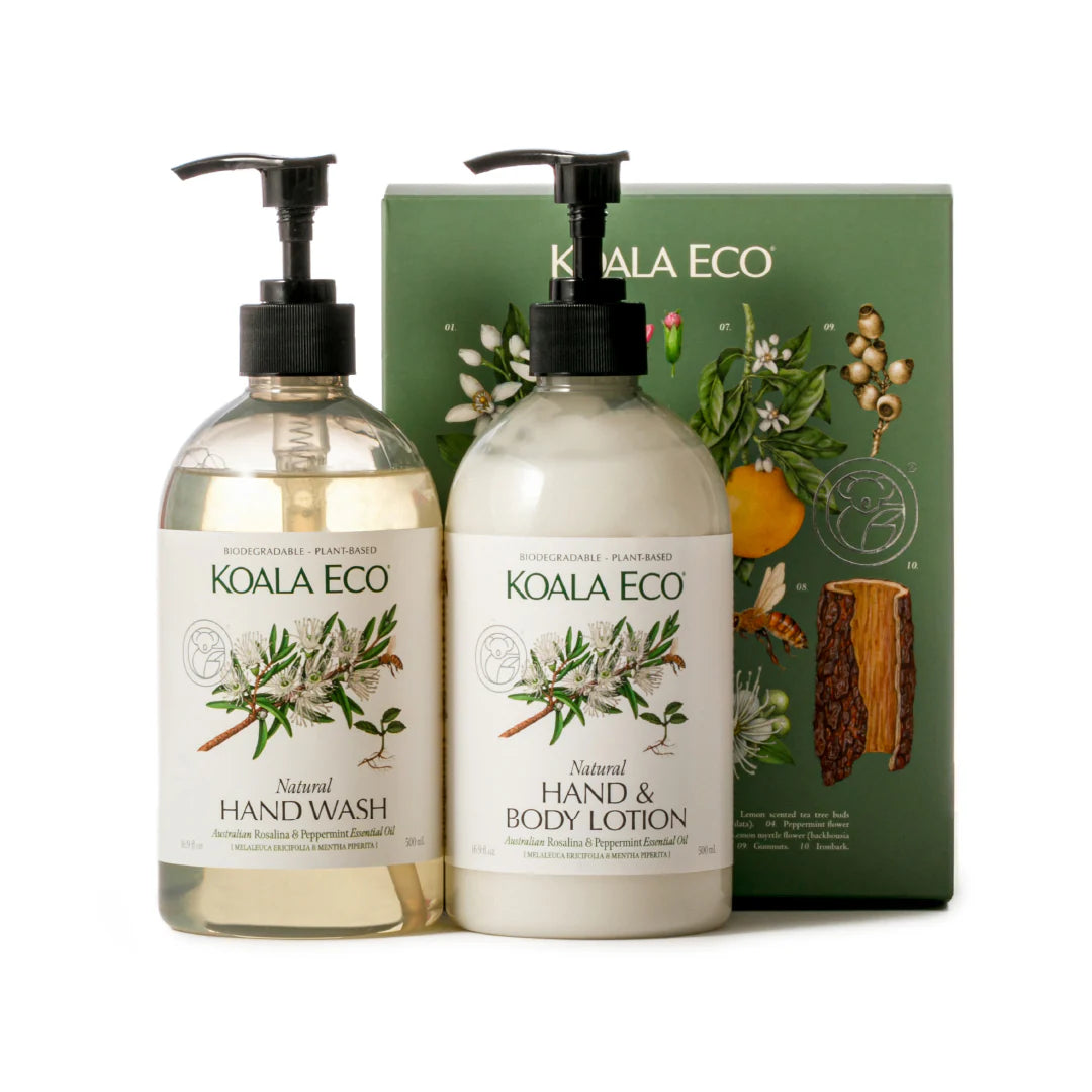 Koala Eco Hand Care Gift Box Rosalina and Peppermint