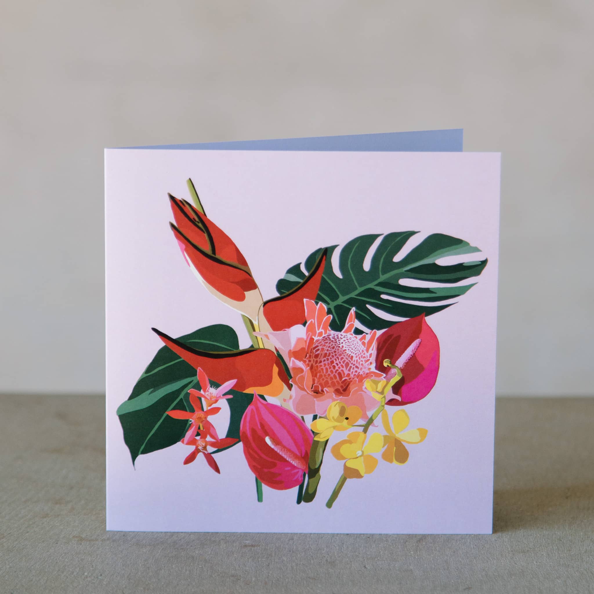 Jenniwren Greeting Card Beija Flor Tropicals - Single