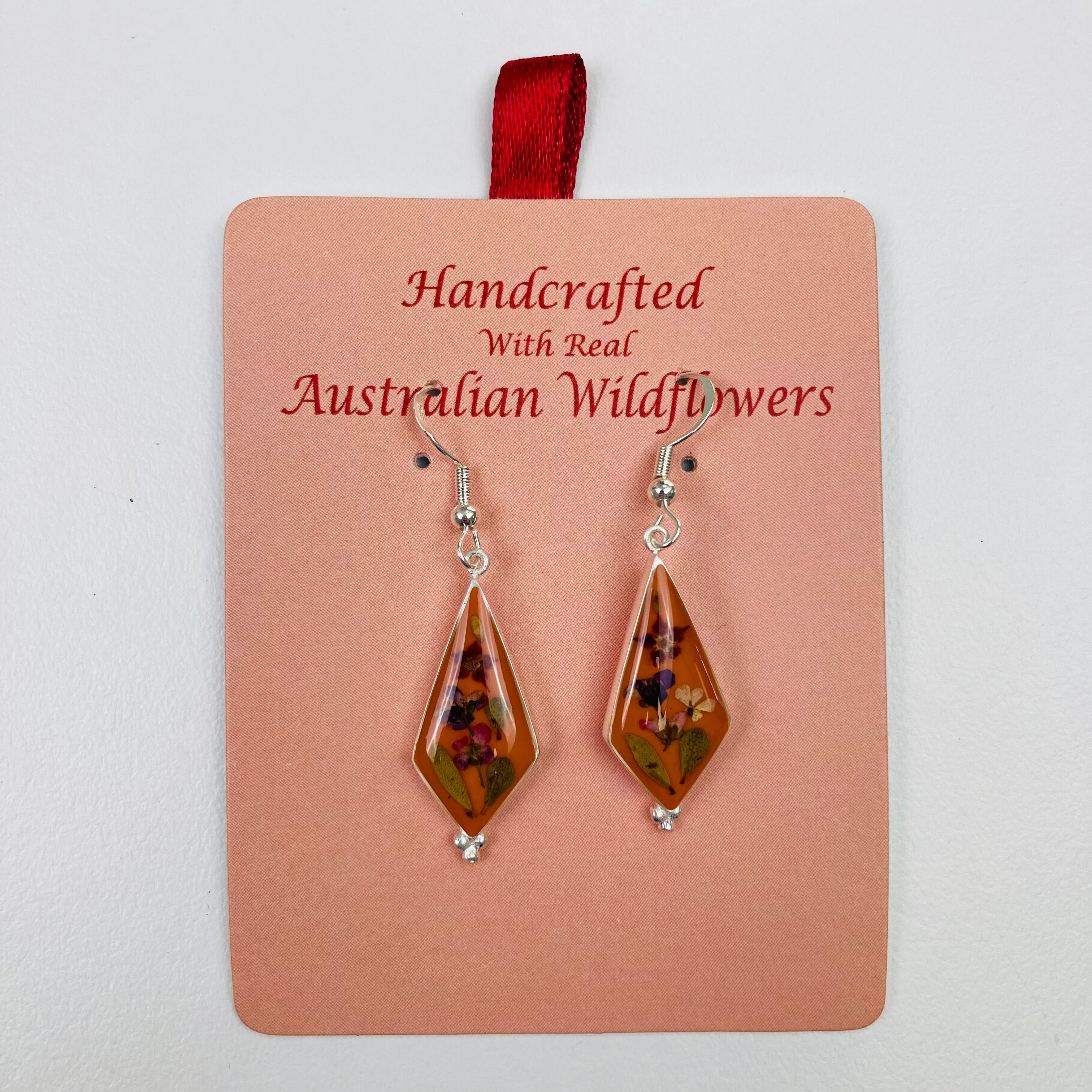 Wildflower Earrings Peach Kite