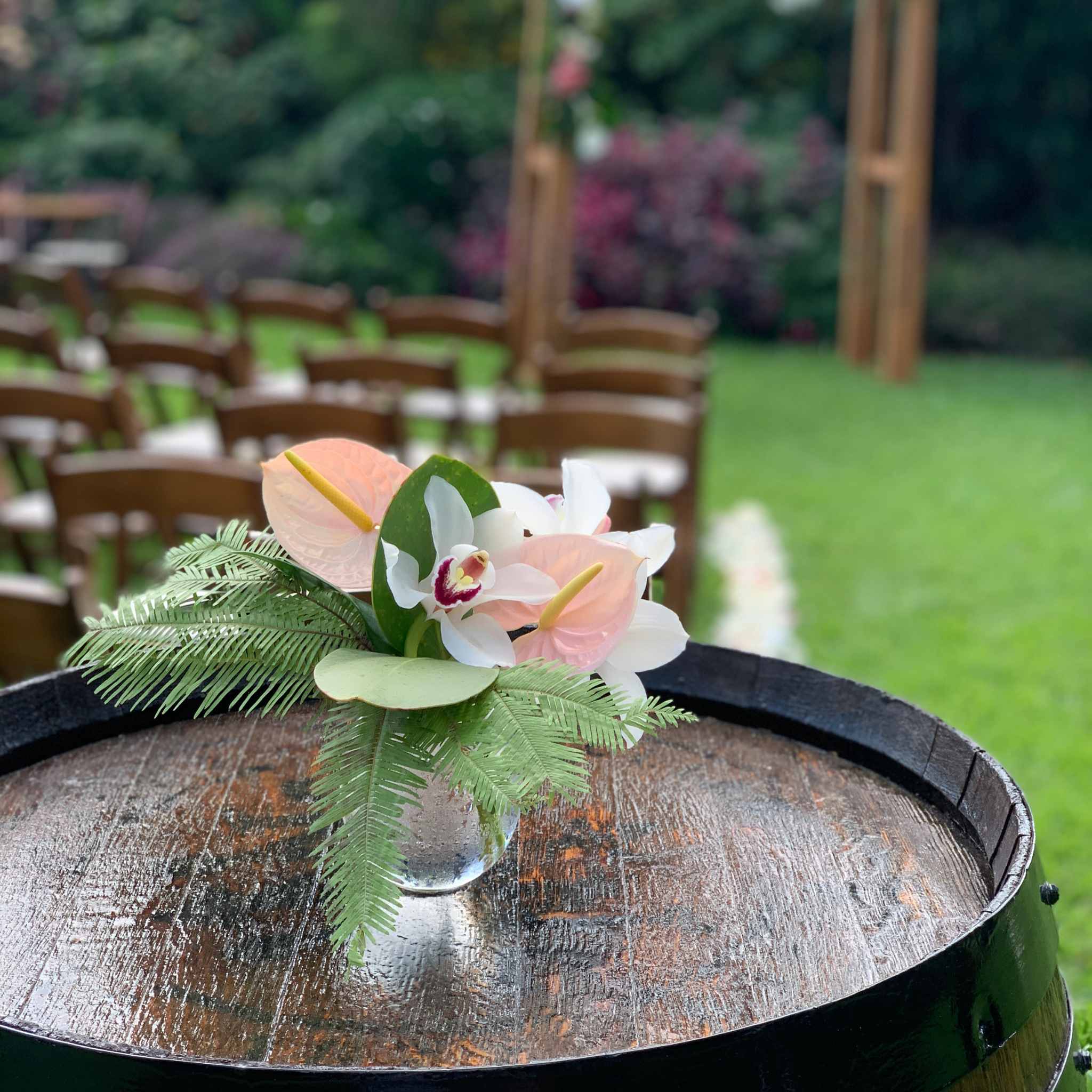 Beija Flor - Darwin wedding & event hire - Bubble Vase Small Table Centrepiences