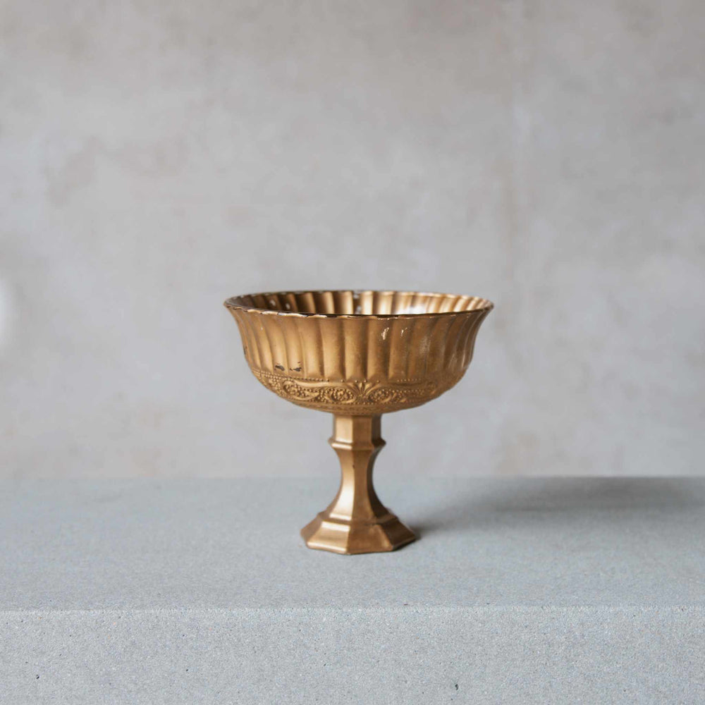 Gold Compote Bowl | Darwin Wedding & Event Hire | Beija Flor