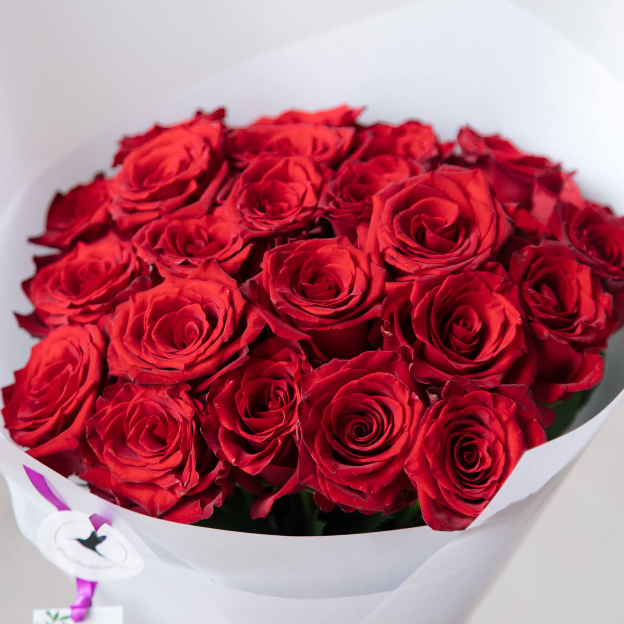 Beija Flor Red Valentines Two Day Dozen Rose Bouquet