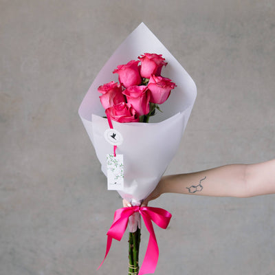 Beija Flor Valentines Tickle Me Pink Bouquet