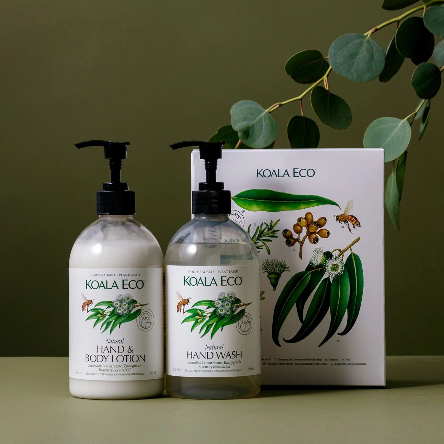 Koala Eco Handwash & Lotion - Eucalyptus & Rosemary