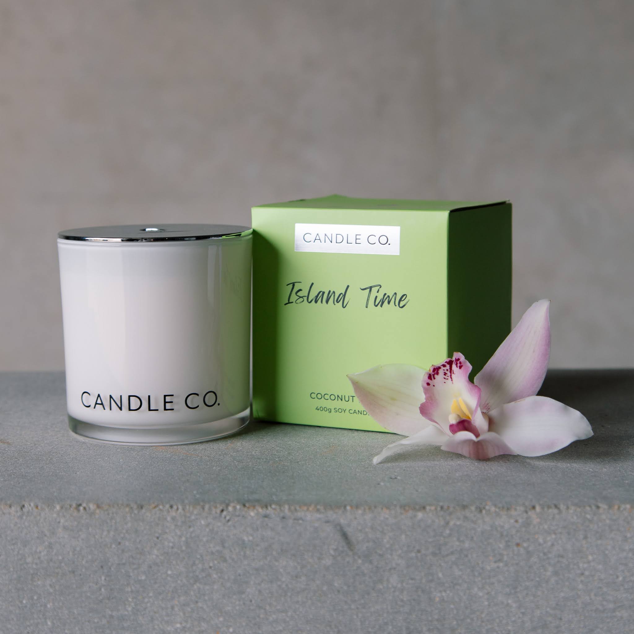 island time candle co. candle, scented candle