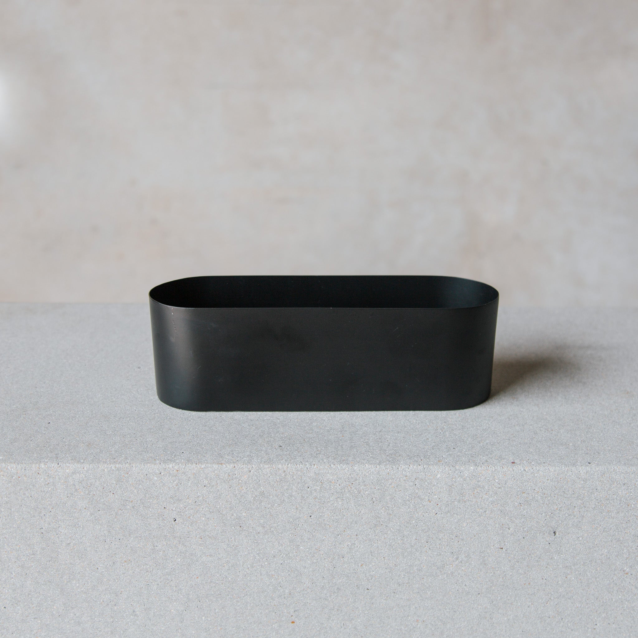 Matte Black Love Boat Small VAriant Hire and Prop Items