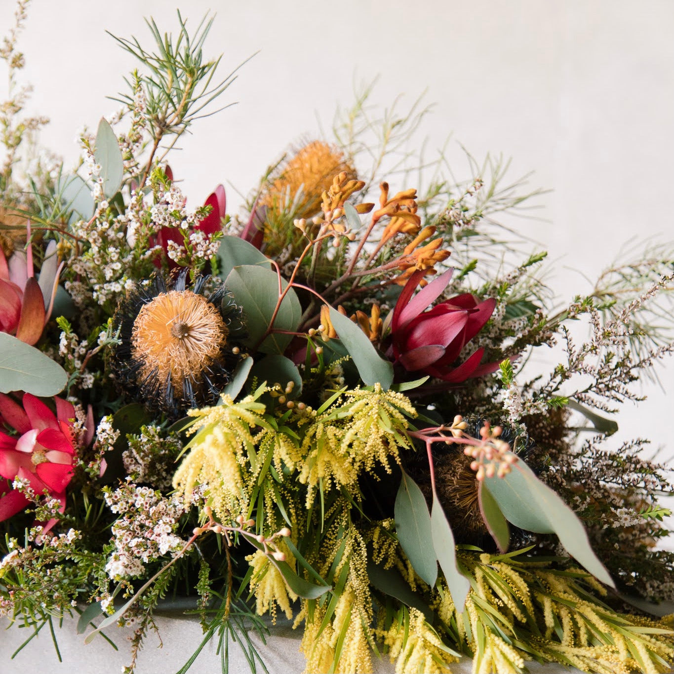 native flower casket for funeral Beija Flor