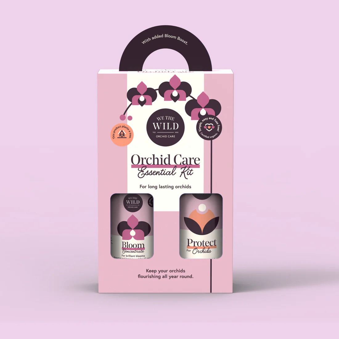 Orchid Care Kit - Plant Food & Protect Spray for Orchids