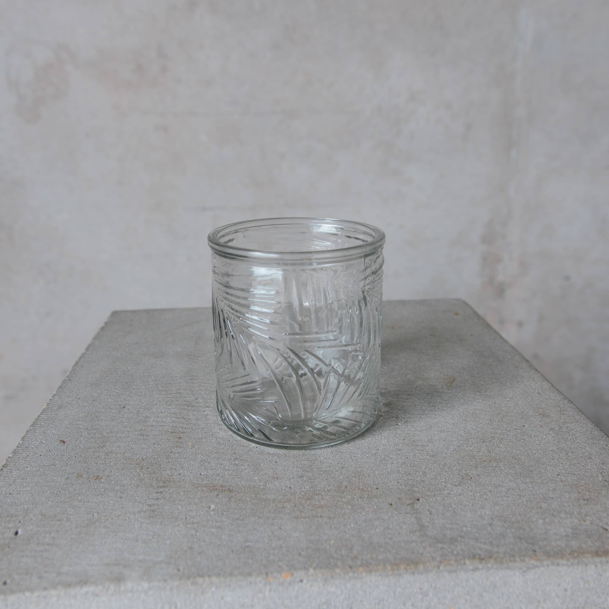 Palm Leaf Jar