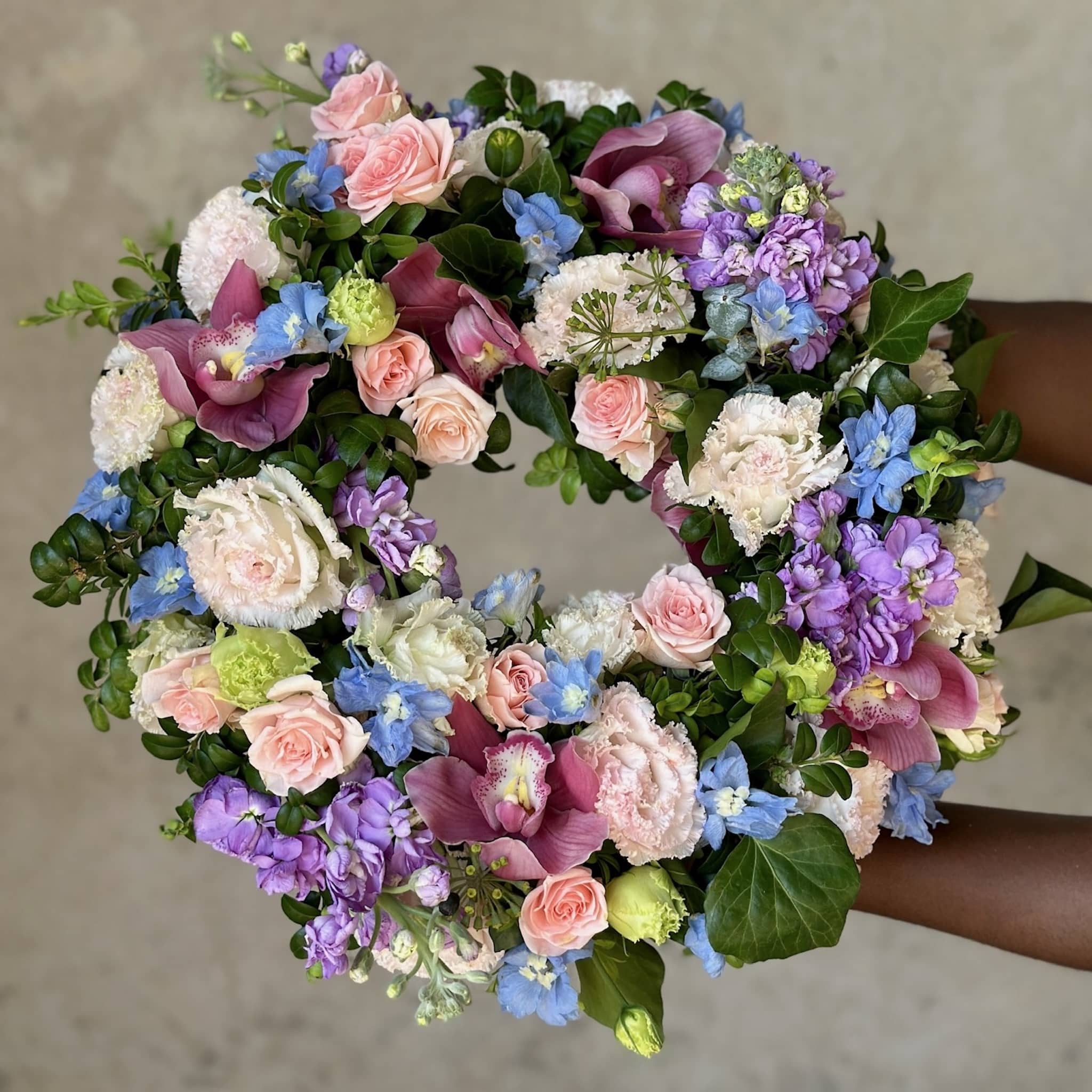 Pastel Wreath Medium