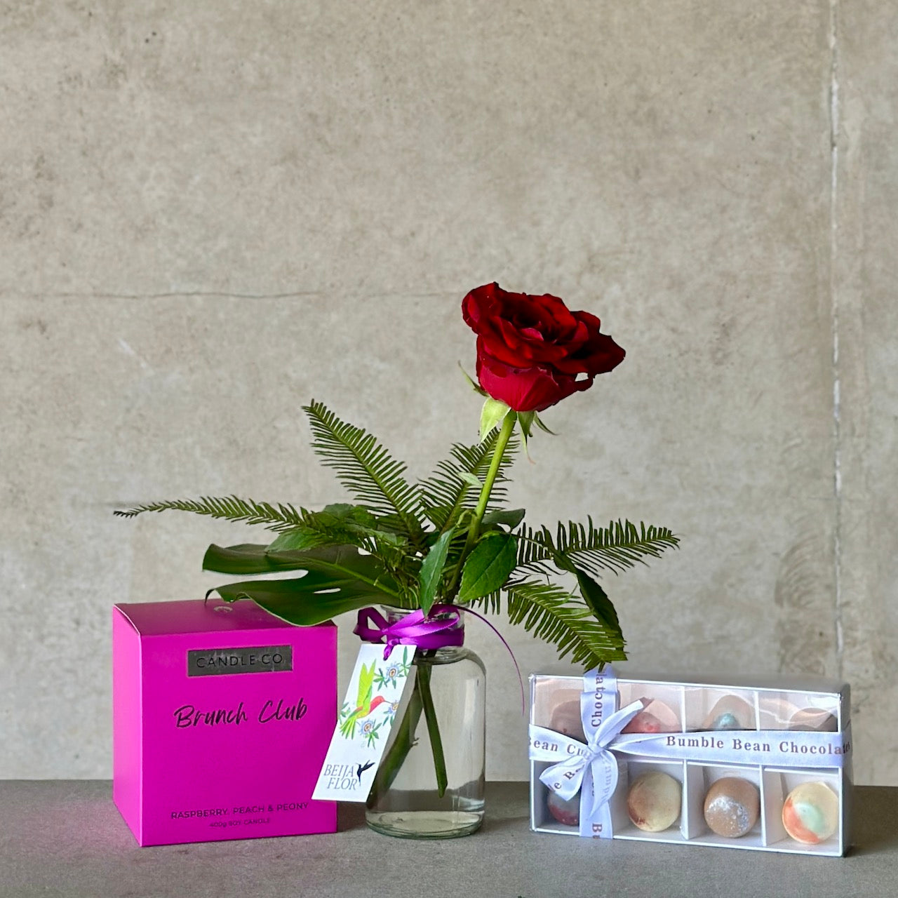 Valentine's Chocs + Candle Bundle