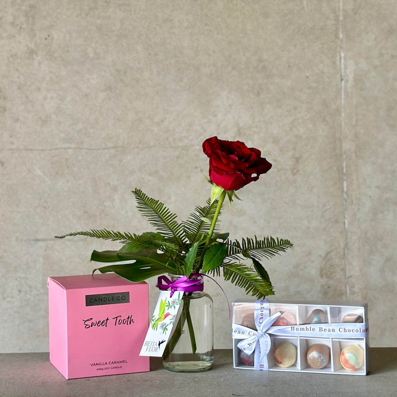 Valentine's Chocs + Candle Bundle